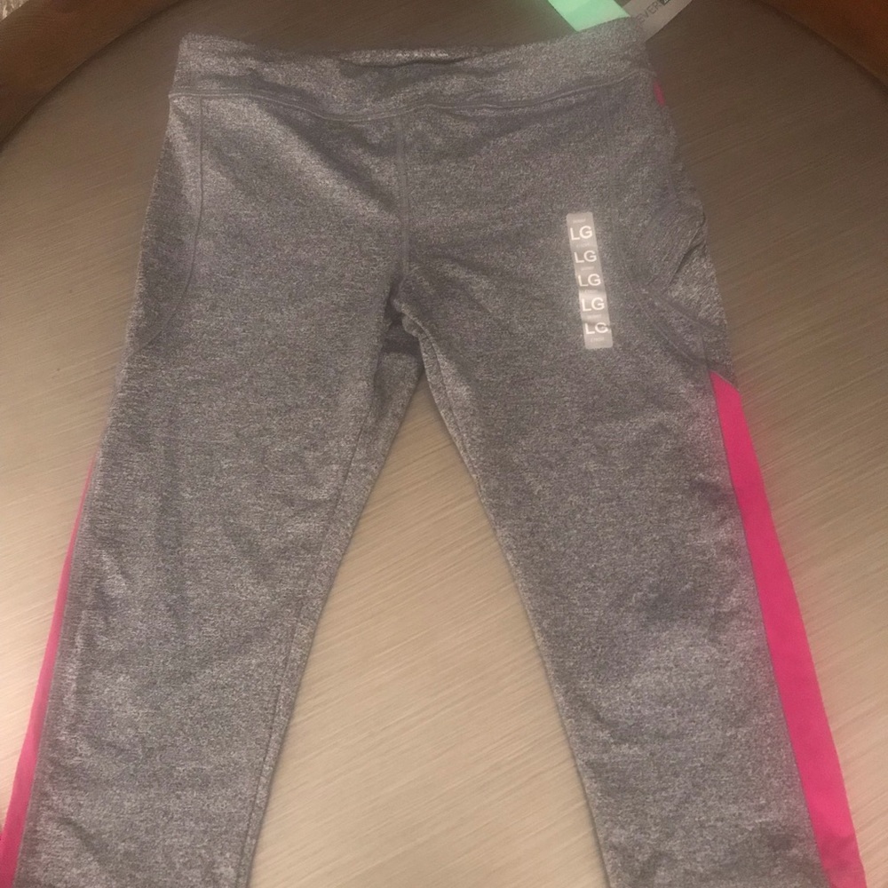 Gray forever 21 yoga capris
